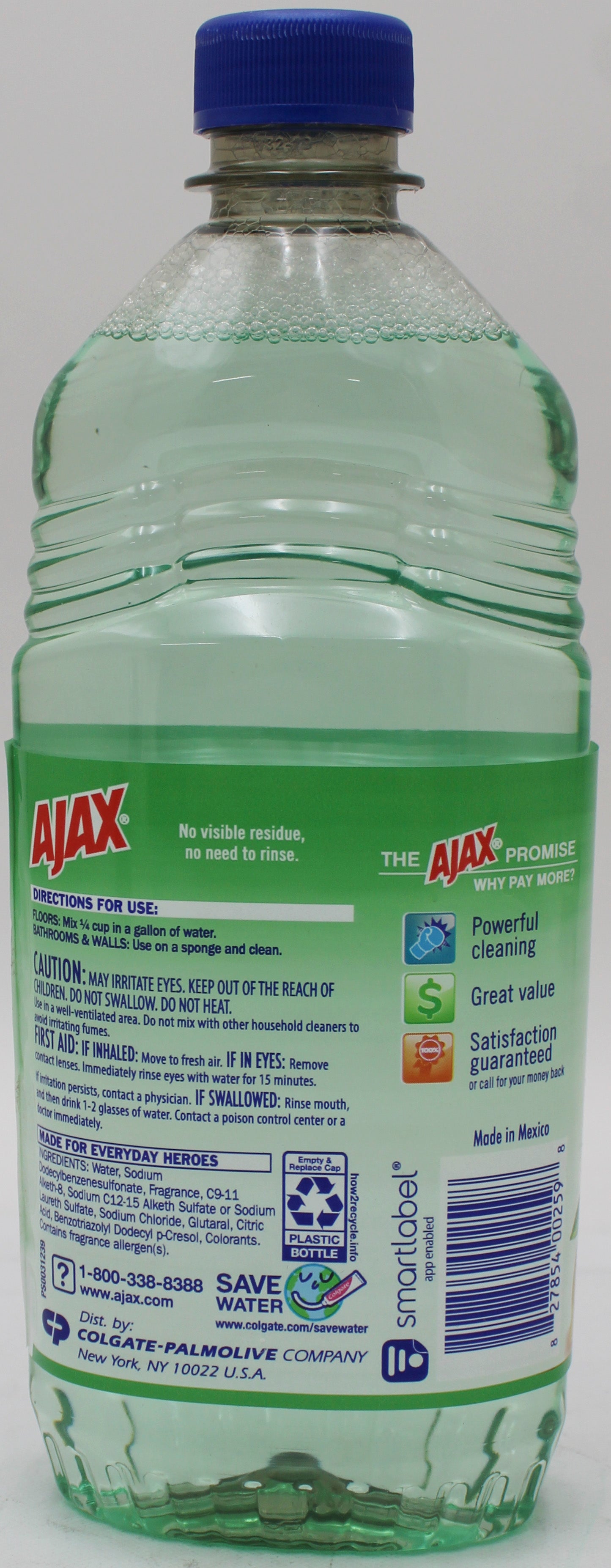 AJAX MULTI PURPOSE CLEANER BOTANICALS CITRUS W EUCALYPTUS 16.9oz NI