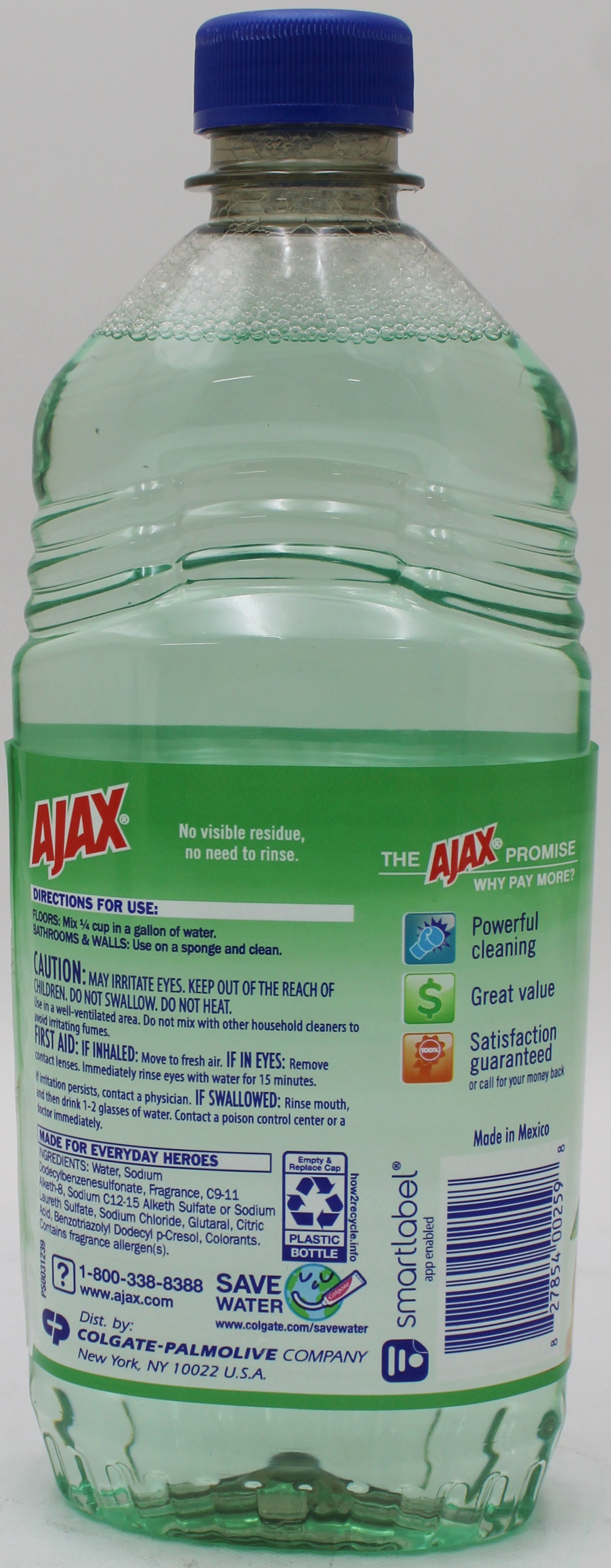 AJAX MULTI PURPOSE CLEANER BOTANICALS CITRUS W EUCALYPTUS 16.9oz NI