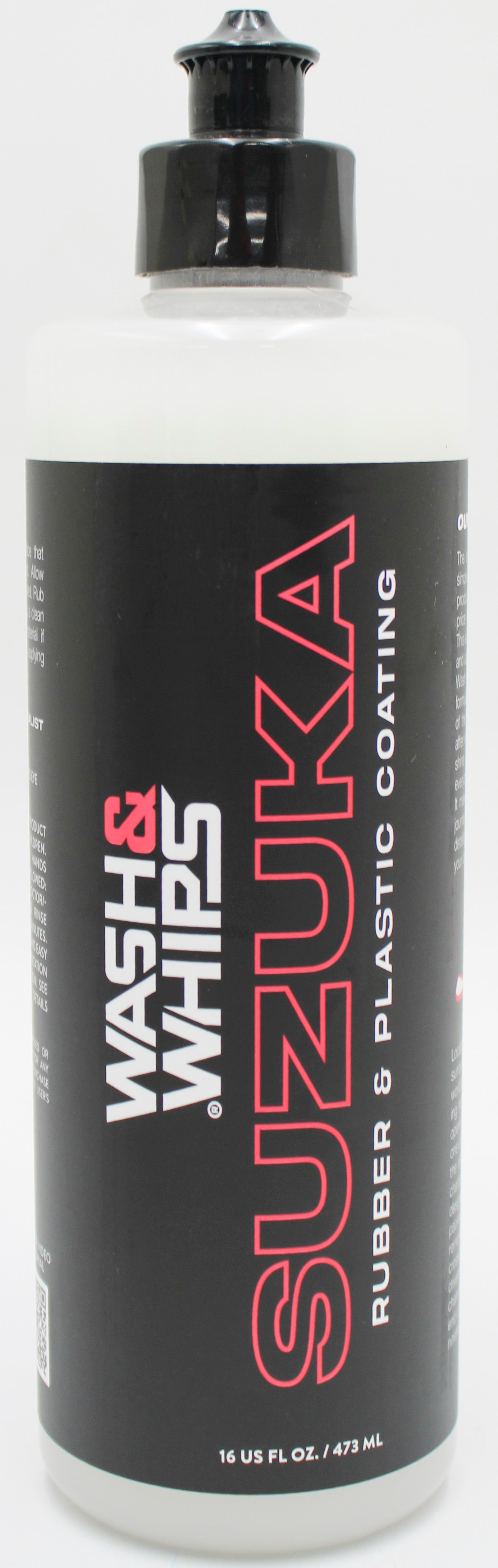 WASH N WHIPS SUZUKA RUBBER & PLASTIC COATING - 16 OZ