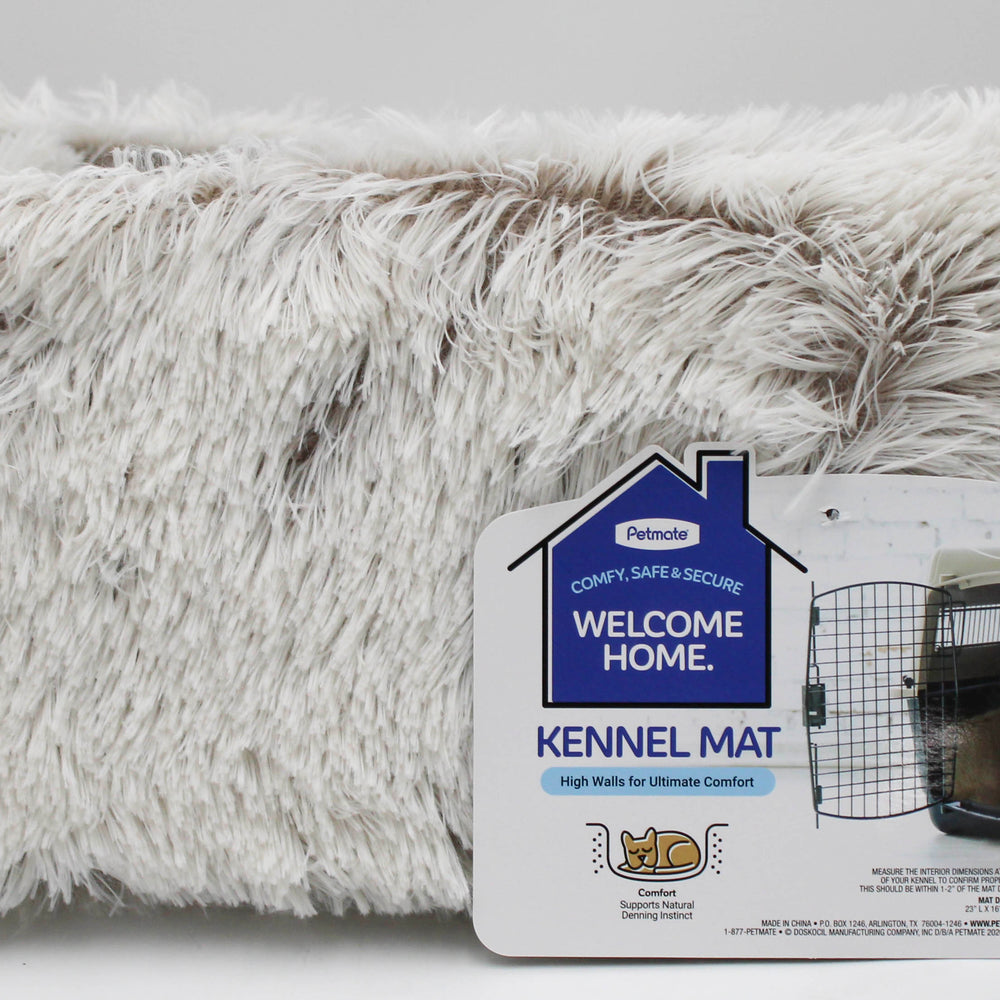 PETMATE HIGH WALL KENNEL MAT PLUSH 28""