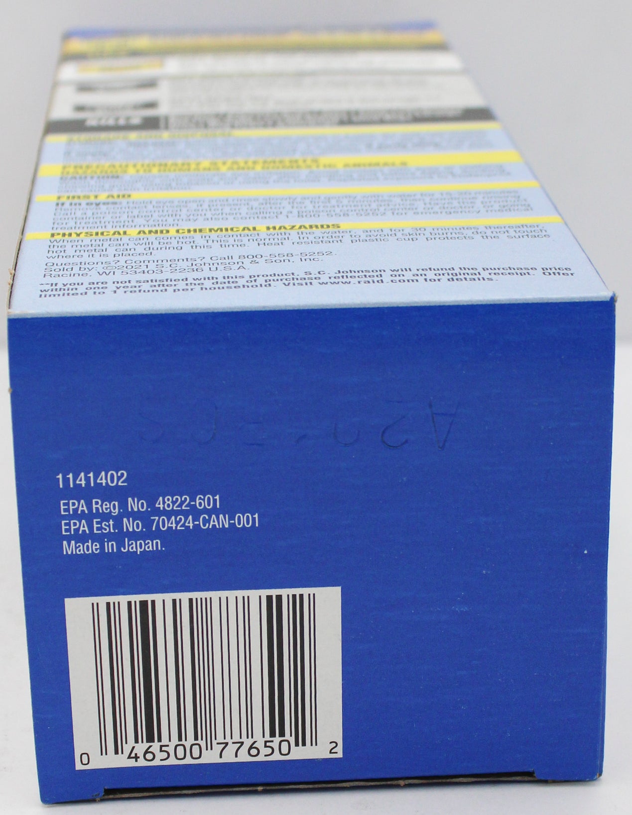 RAID MAX NO MESS DRY FOGGER SET 3ct 0.42oz US