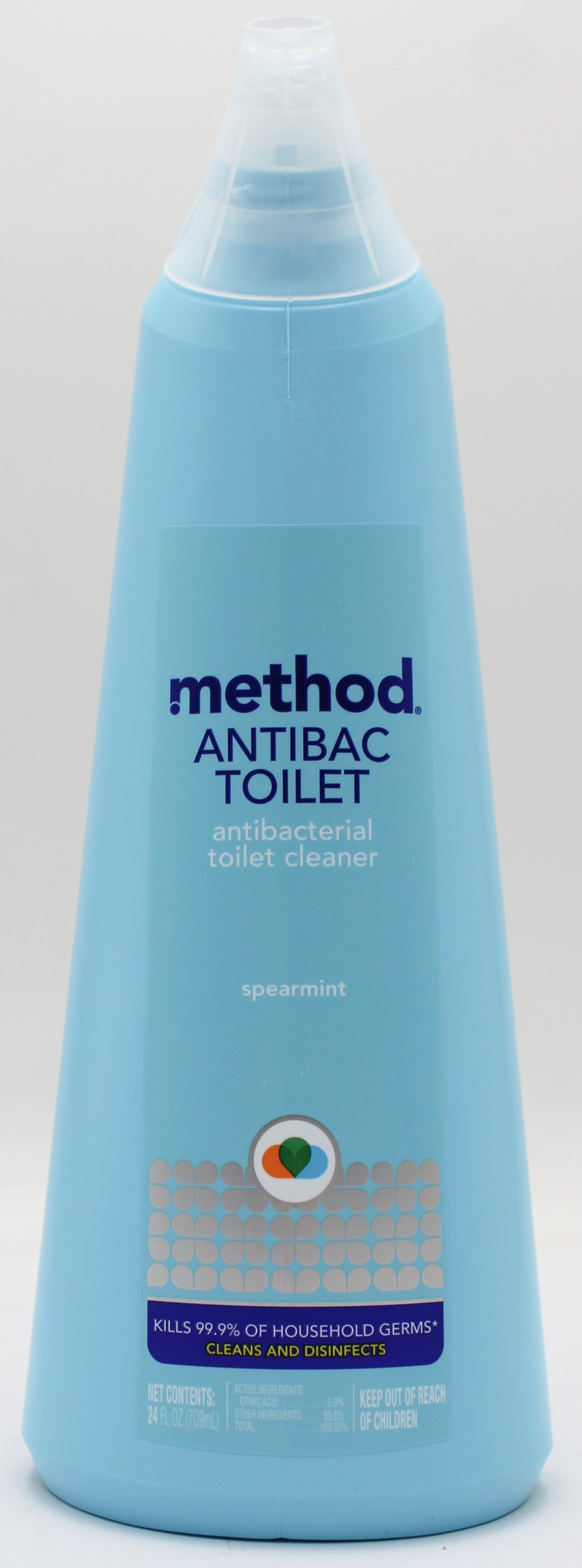 METHOD TOILET CLEANER ANTIBAC SPEARMINT 24oz US