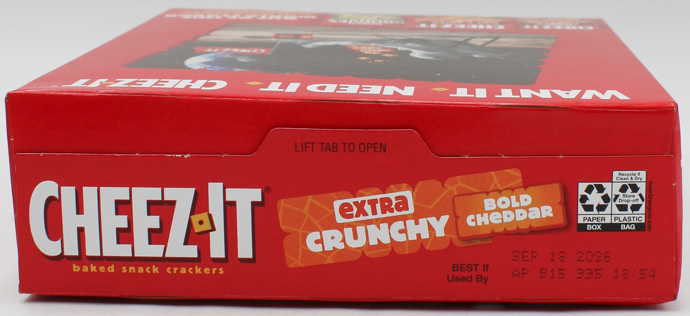 Cheez-It Extra Crunchy Bold Cheddar 7oz (Case)
