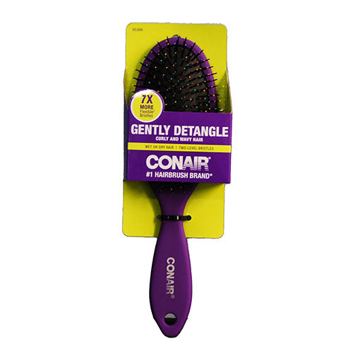 CONAIR GENTLE DETANGEL BRUSH FOR CURLY/WAVY HAIR NI