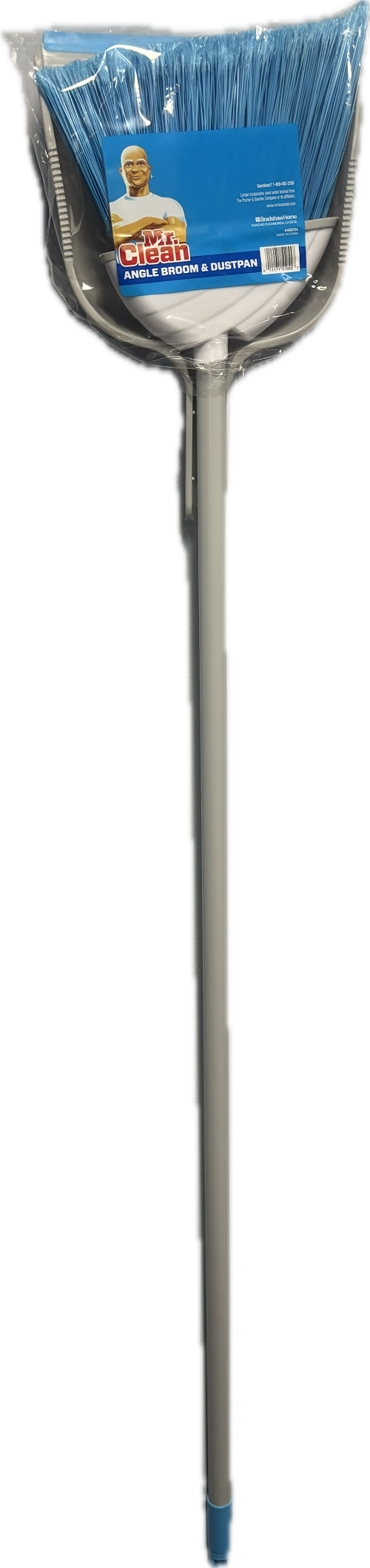 MR CLEAN ANGLE BROOM W/DUSTPAN