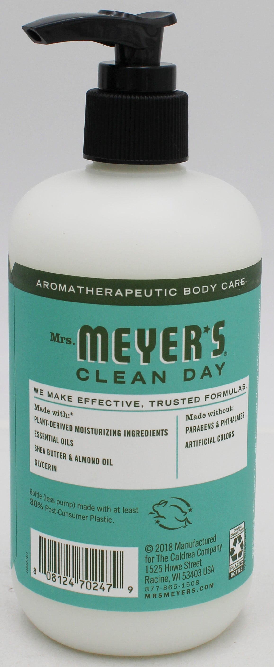 MRS MEYERS HAND LOTION BASIL 12oz