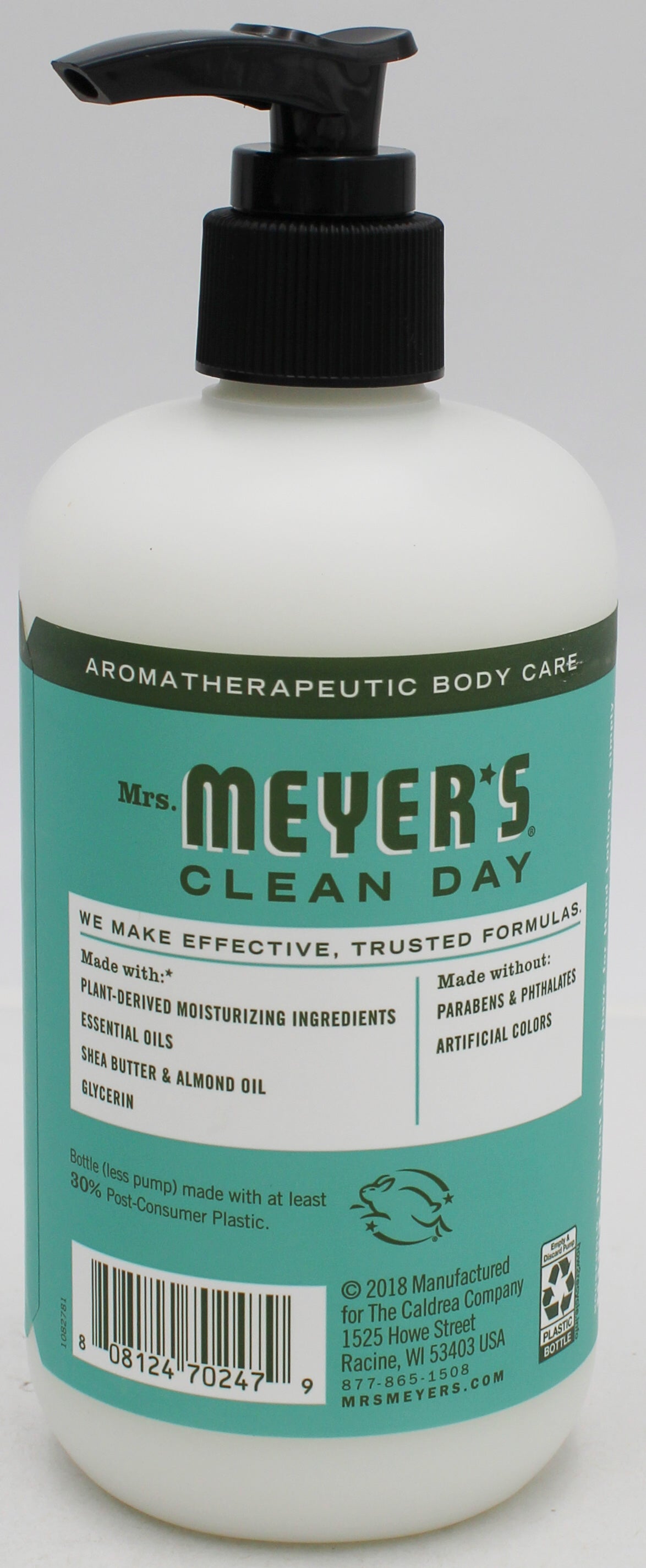MRS MEYERS HAND LOTION BASIL 12oz