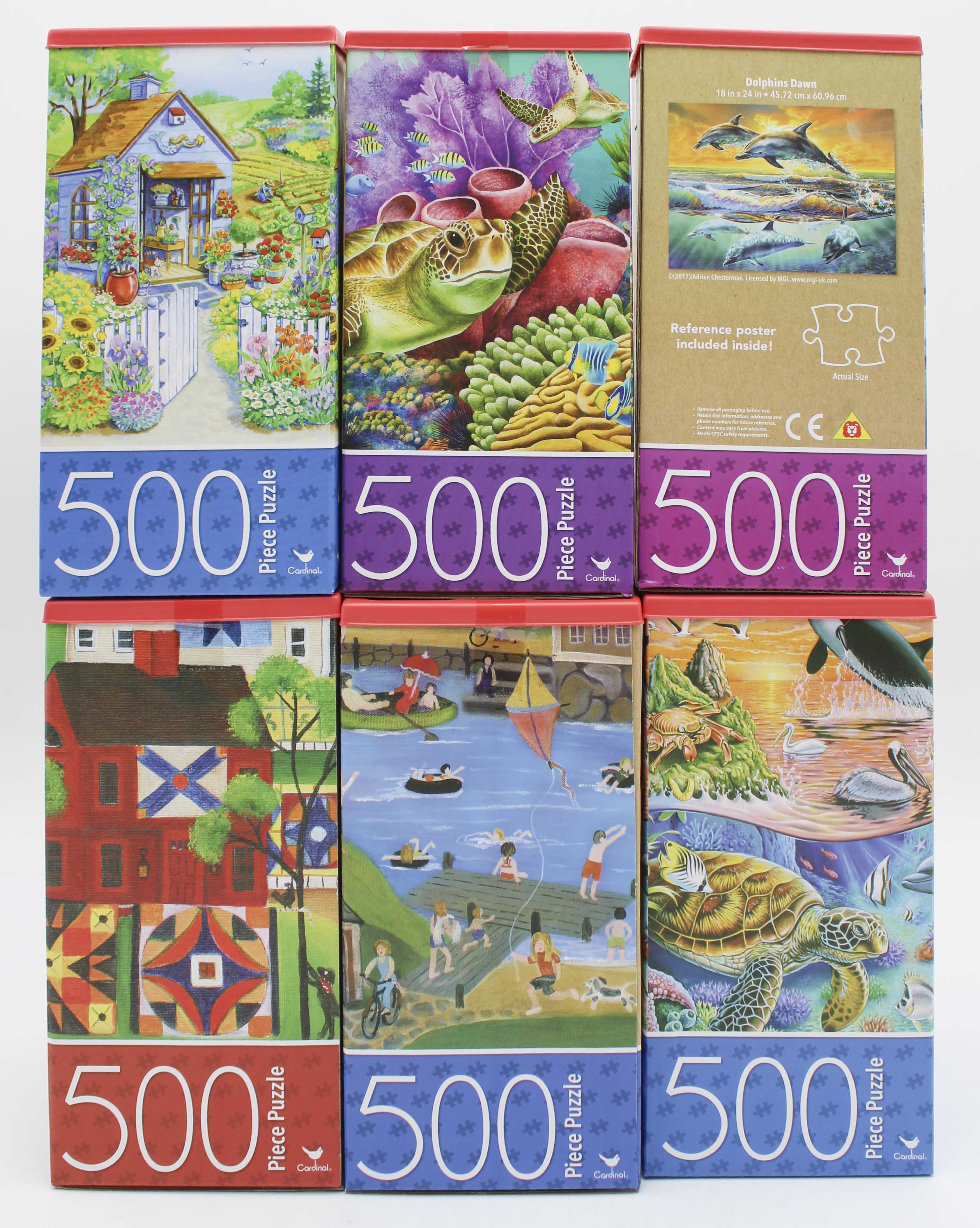PUZZLE 500PC. ASSORTED