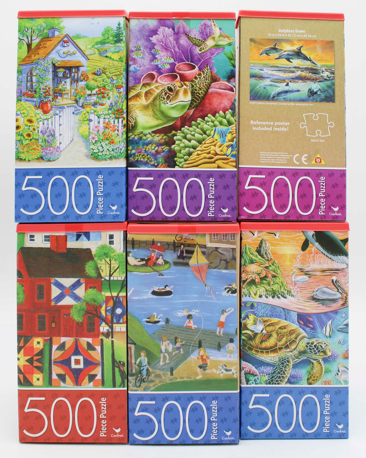 PUZZLE 500PC. ASSORTED