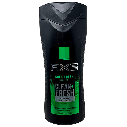 AXE BODYWASH 16oz-CLEAN MINT & LTHR
