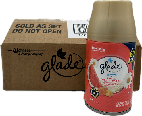 GLADE AUTOMATIC JOYFUL CITRUS DAISY 3 REFILLS 6.2oz US