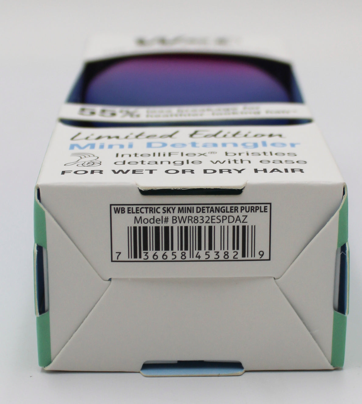 WET BRUSH ELECTRIC SKY MINI DETANGLER PURPLE NI