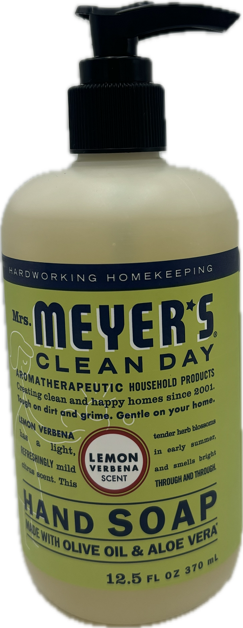 MRS MEYERS LIQUID HAND SOAP LEMON VERBENA 12.5floz US