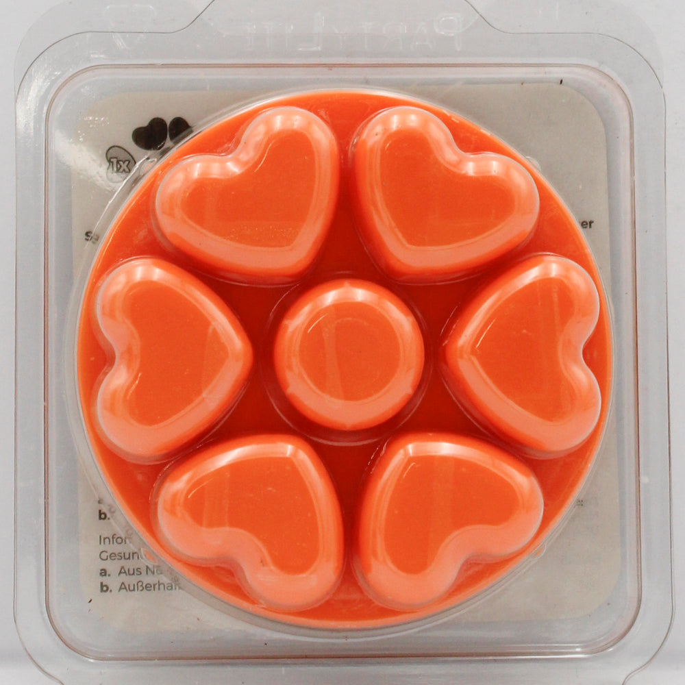 PARTYLITE PAPAYA PARADISE SCENT PLUS HEART MELTS 3.2oz