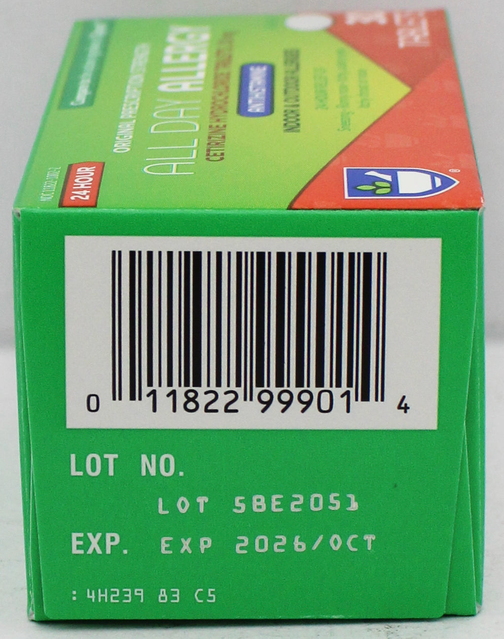 RITE AID 24HR ALLERGY RELIEF TABLETS 30ct EXP 10/31/2026 COMPARES TO Zyrtec