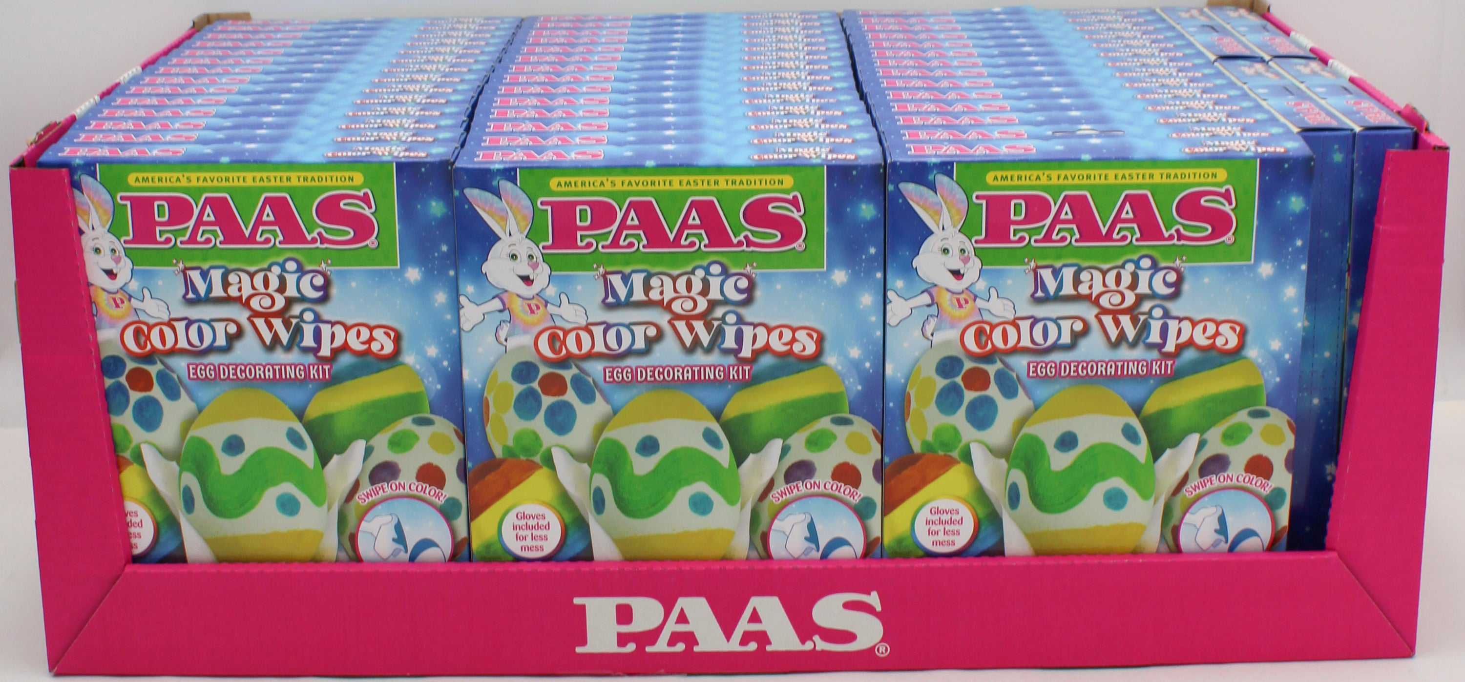 PAAS MAGIC COLOR WIPES EGG DECORATING KIT SHELF TRAY