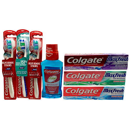 COLGATE T/PSTE/T/BRSH/MTHWASH DSPLY(3/22)NI