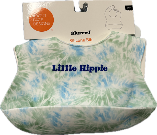 LITTLE HIPPIES SILICONE BIB