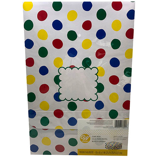 SP WILTON CAKE BOX 1CT 10X10X5 IN