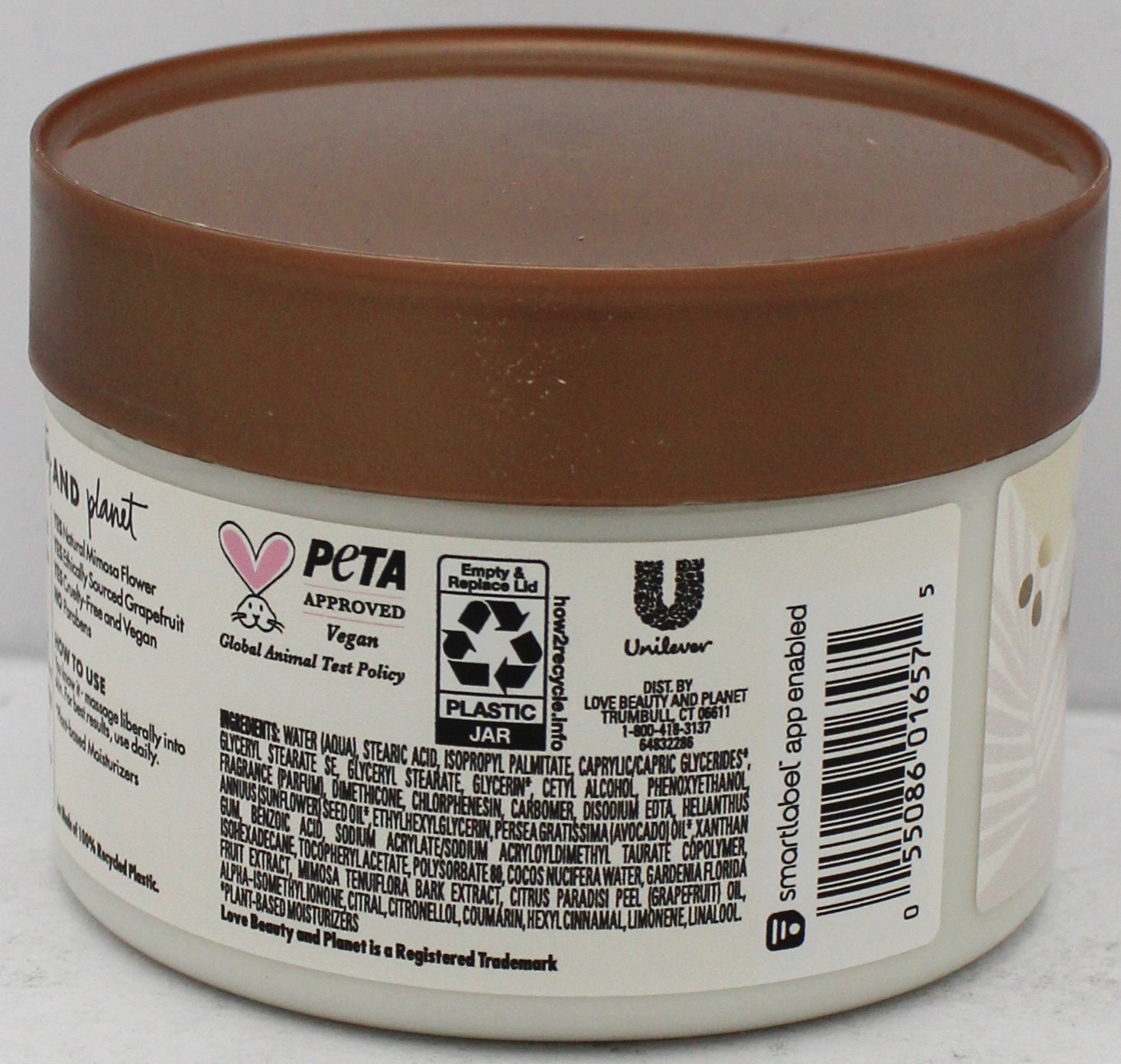 BELOVED WHITE GARDENIA & COCONUT WATER BODY CREAM 10oz