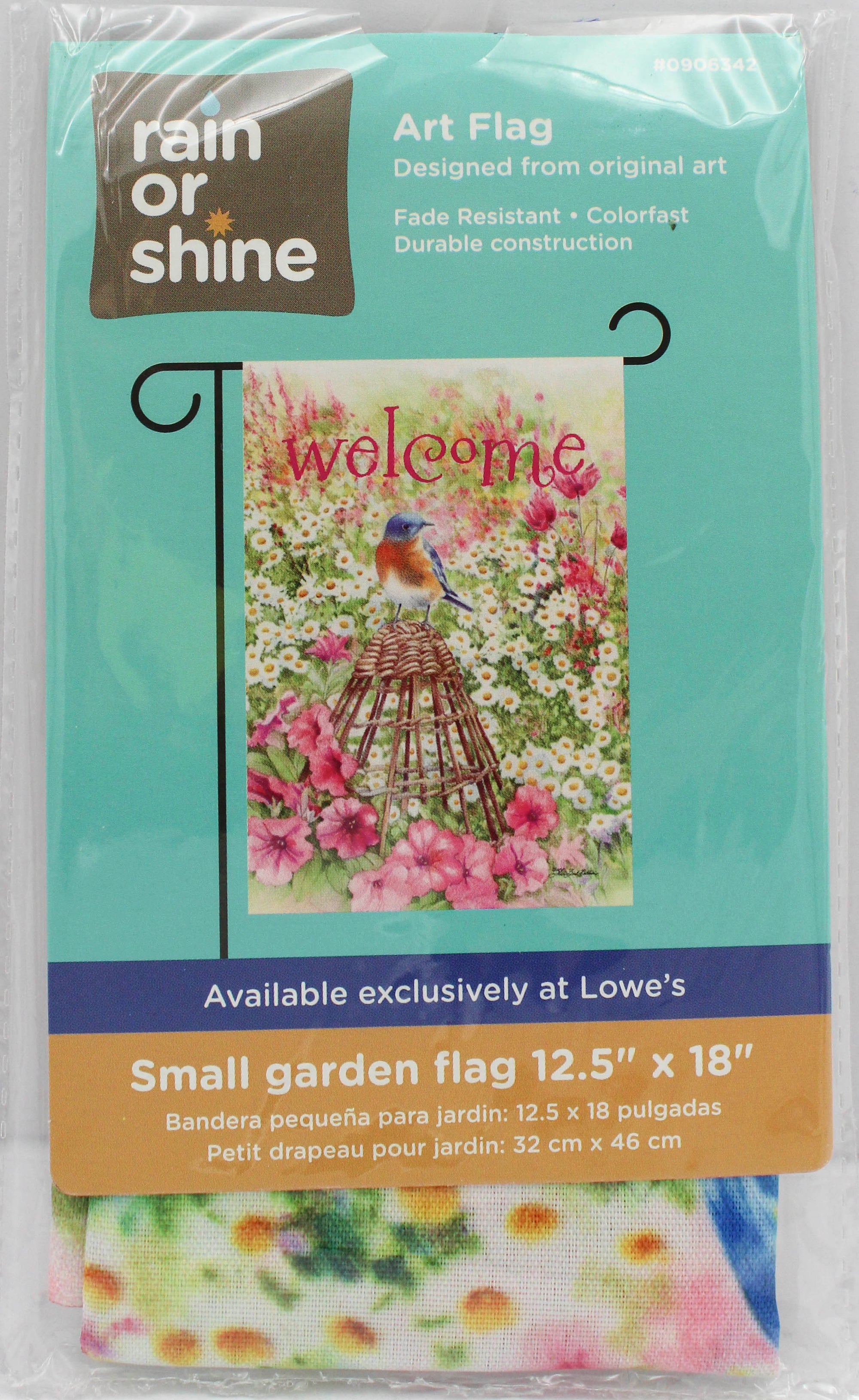 GARDEN FLAG - BLUE BIRD 12.5in X 18in