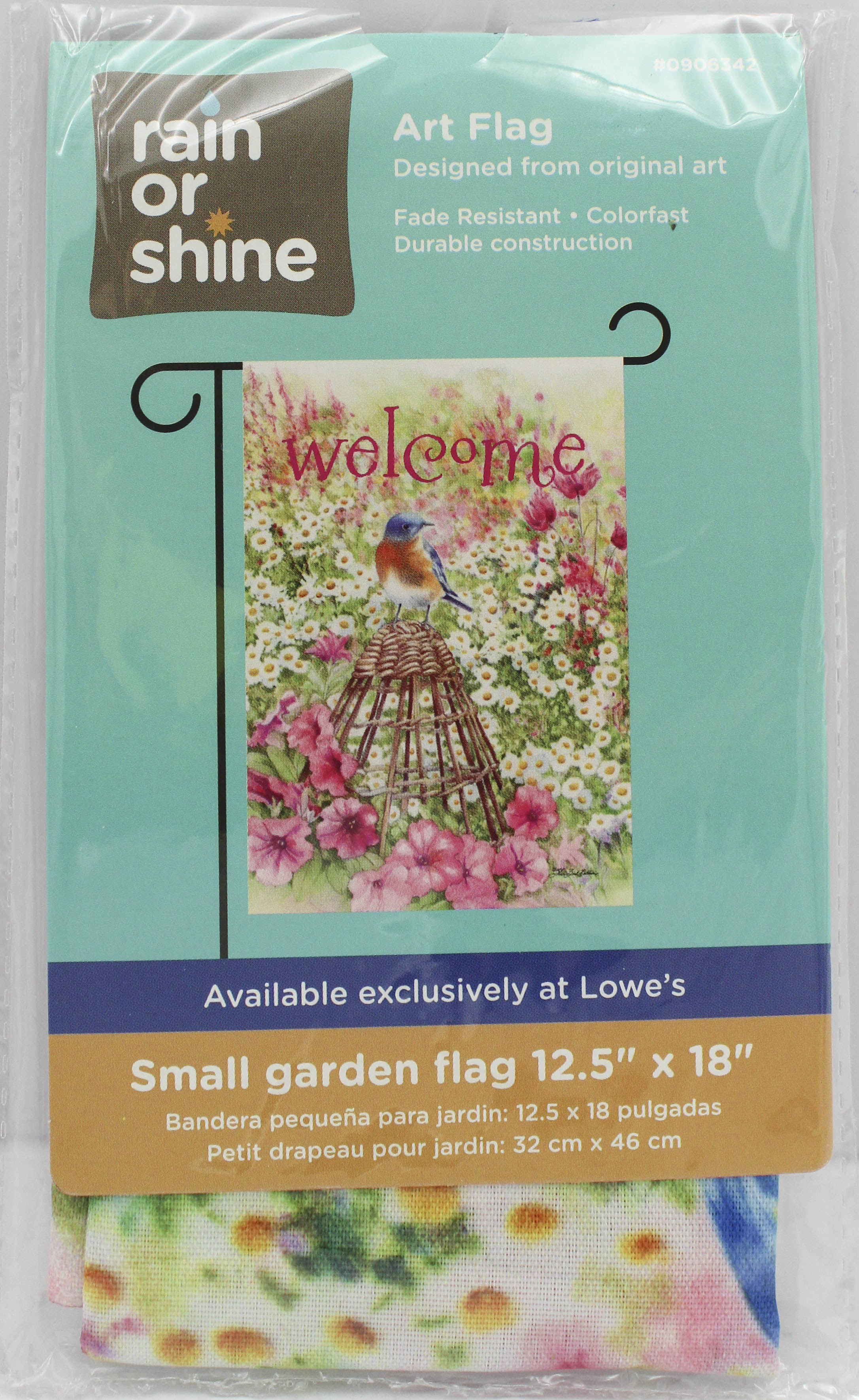 GARDEN FLAG - BLUE BIRD 12.5in X 18in