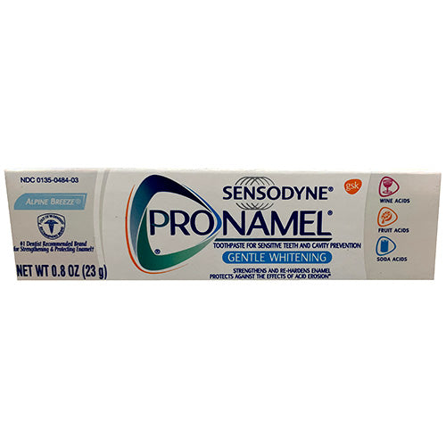 Sensdyne Toothpaste 0.8oz Whitening/Ni 8-Pack