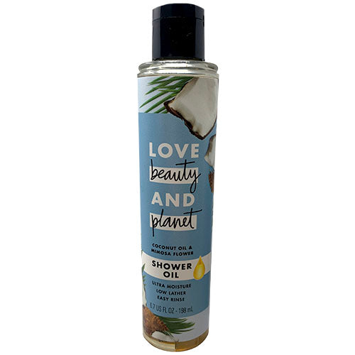 Love Beauty Shower Oil Coconut 6.7oz - Wholesale