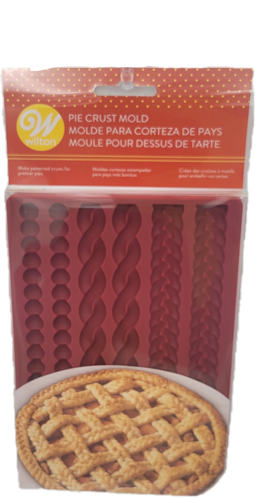 AUTUMN PIE CRUST MOLD SILCONE 1 CT NI.