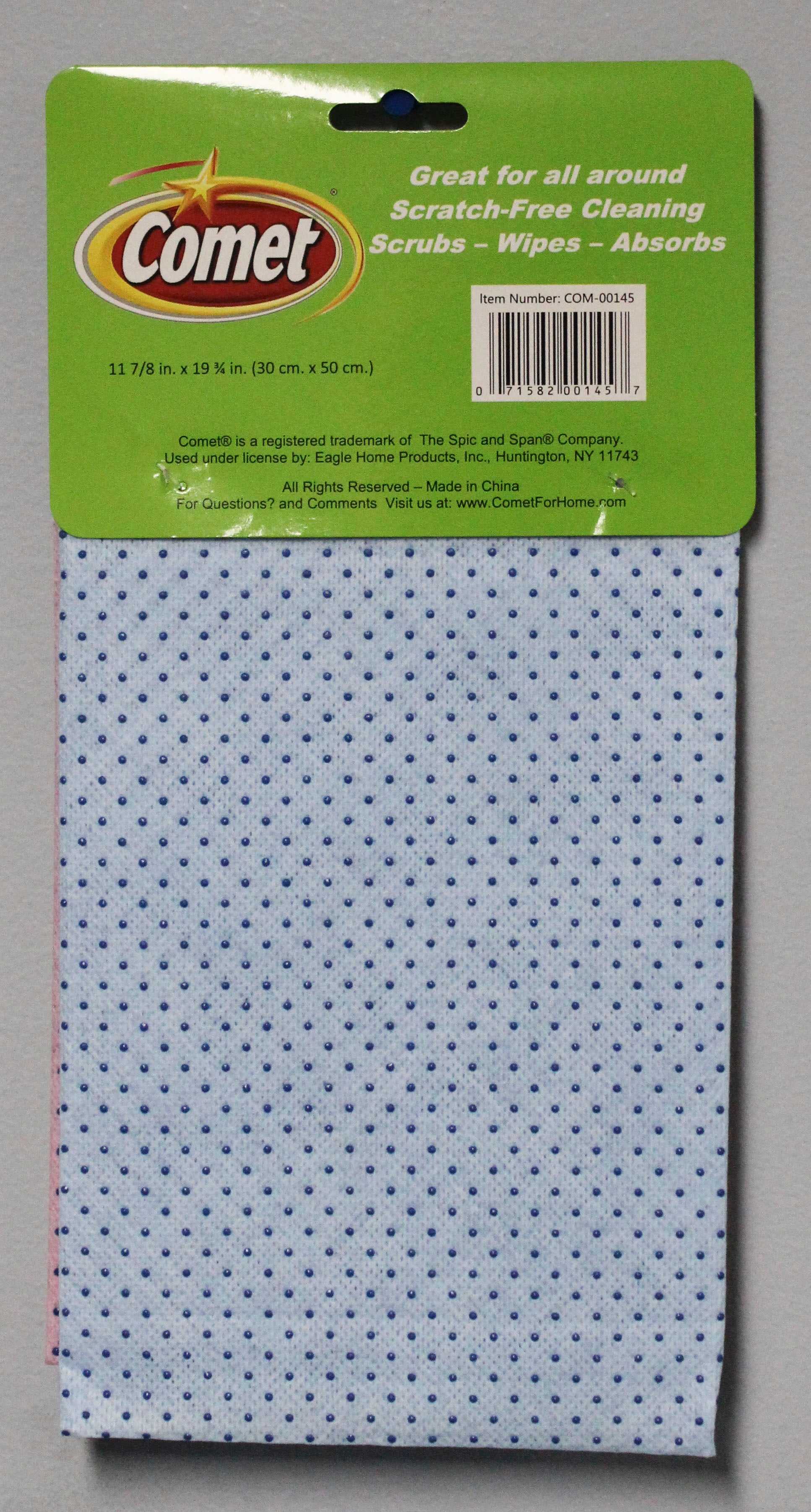 COMET 3PK SCRUFF CLEANING WIPES