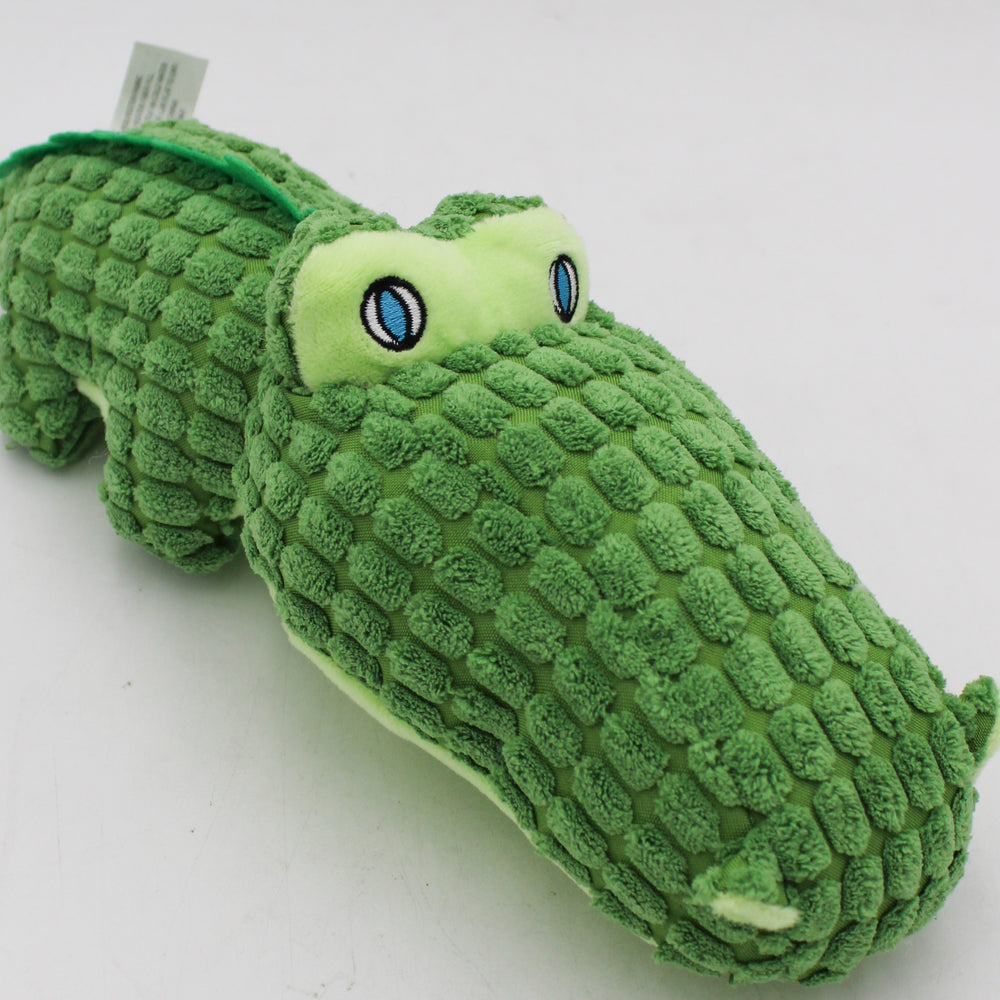 ALLIGATOR PLUSH WITH SQUEAKER PET TOY