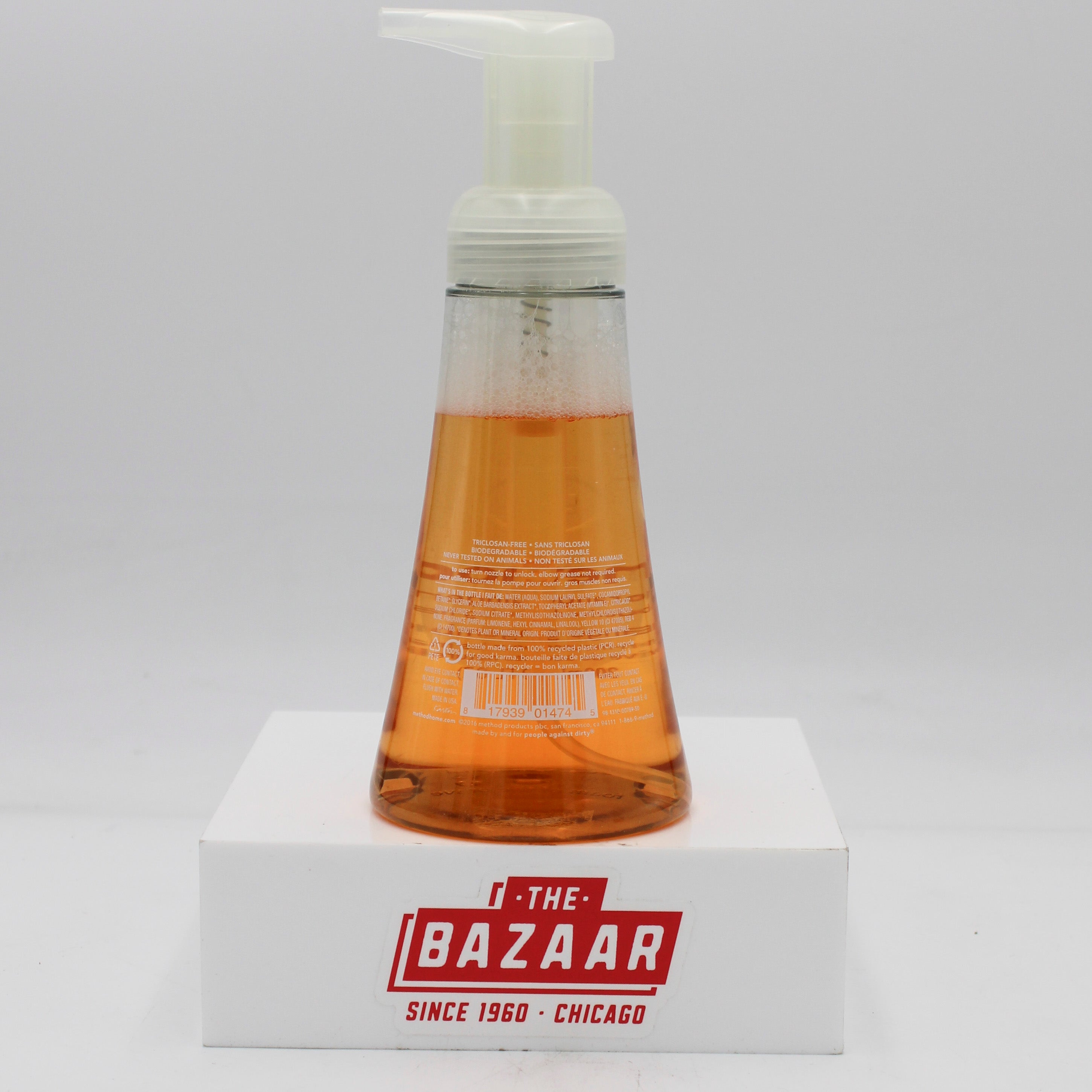 METHOD FOAMING HAND WASH ORANGE GINGER 10oz NA