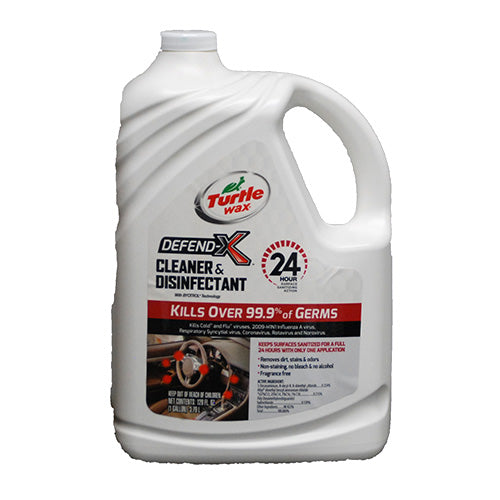 TURTLE WAX CLEANER/DISINFECTANT 128OZ