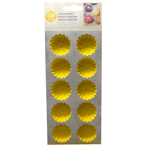 SP WILTON SILICONE MOLD 10-CAV YEL DAISY