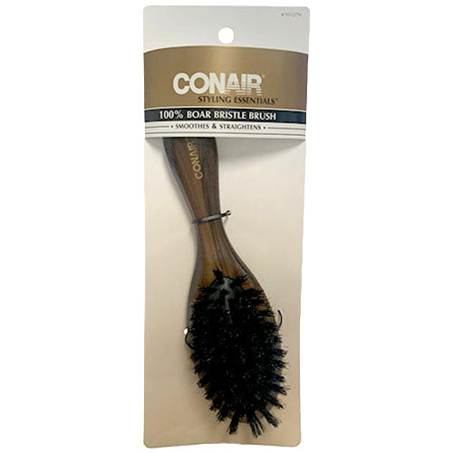 BOAR BRSTLE HAIRBRSH-SMTH/STRGHT/NI.