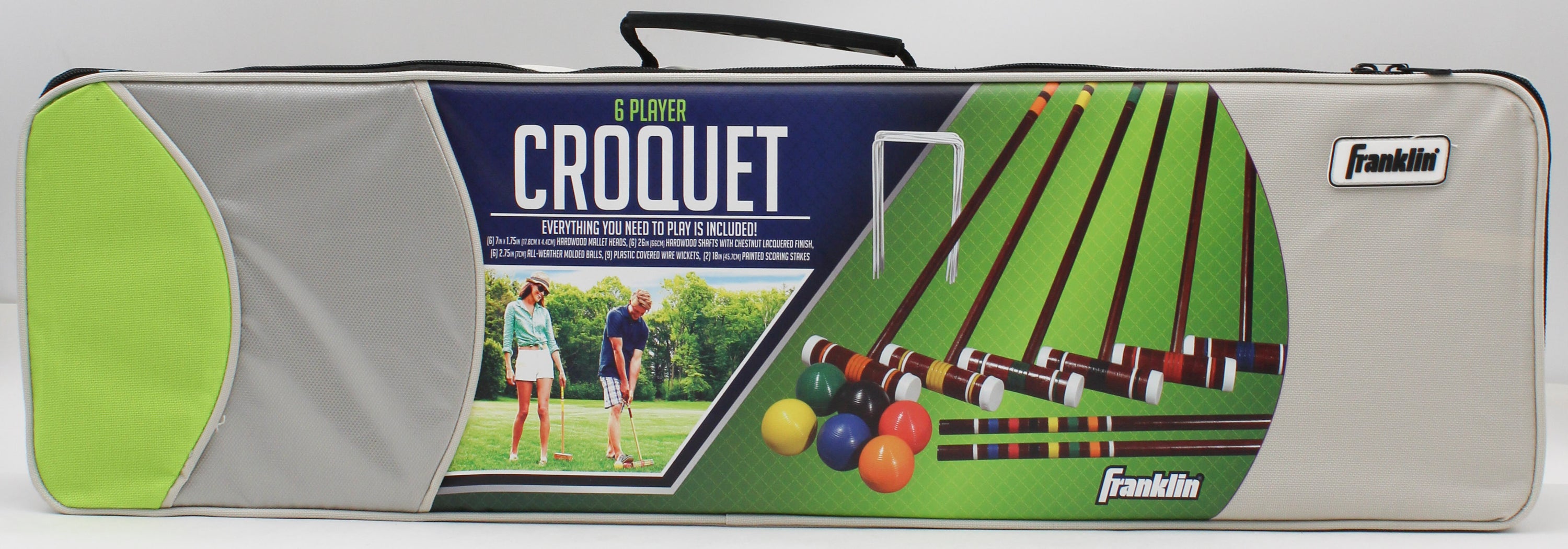 Franklin Intermediate Croquet Set – 6 Player, Complete Kit