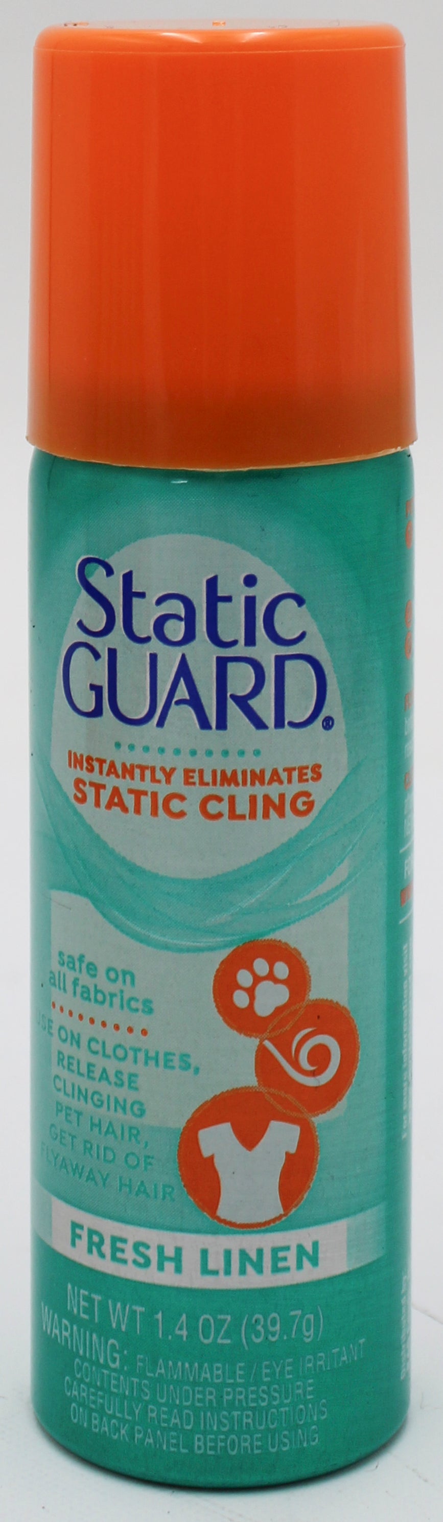 1.4oz STATIC GUARD -  FRESH LINEN