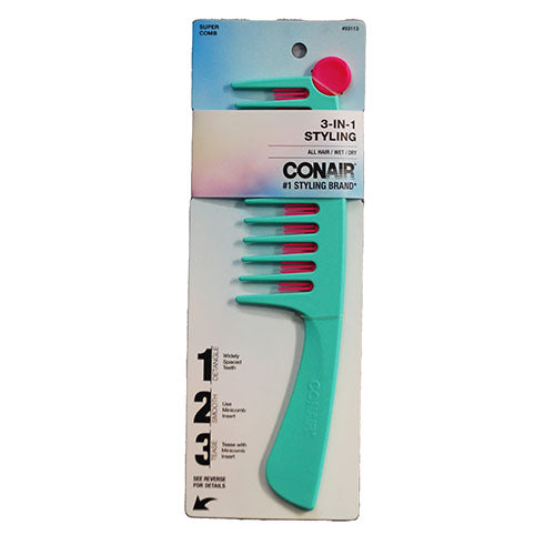 CONAIR 3-IN-1 STYLING COMB NI