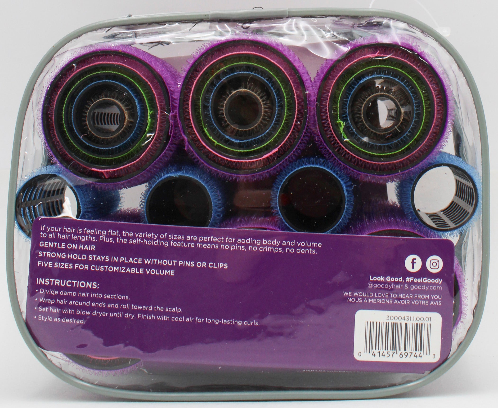 GOODY ROLLERS SELF HOLDING 31ct NI