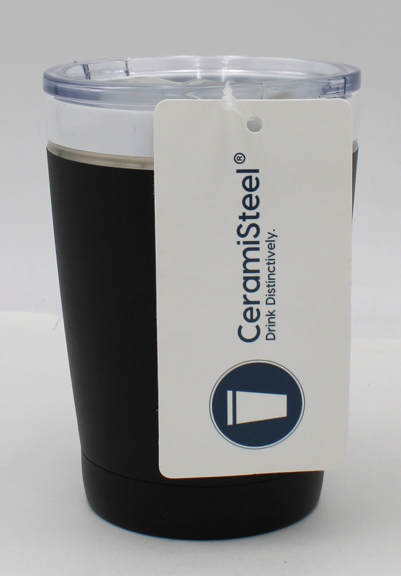 STAINLESS STEEL INSULATED TUMBLER MATTE BLACK 12oz.