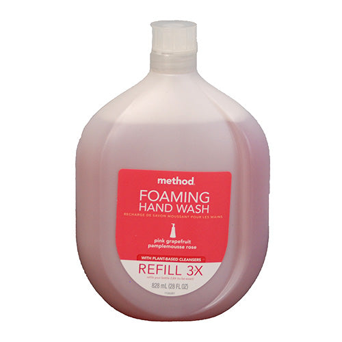 SP METHOD 28oz FOAMING HAND WASH REFILL PINK GRAPEFRUIT