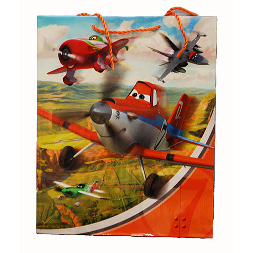HALLMARK LARGE GIFT BAG-DISNEY PLANES ORANGE 12.5 10.5  NI