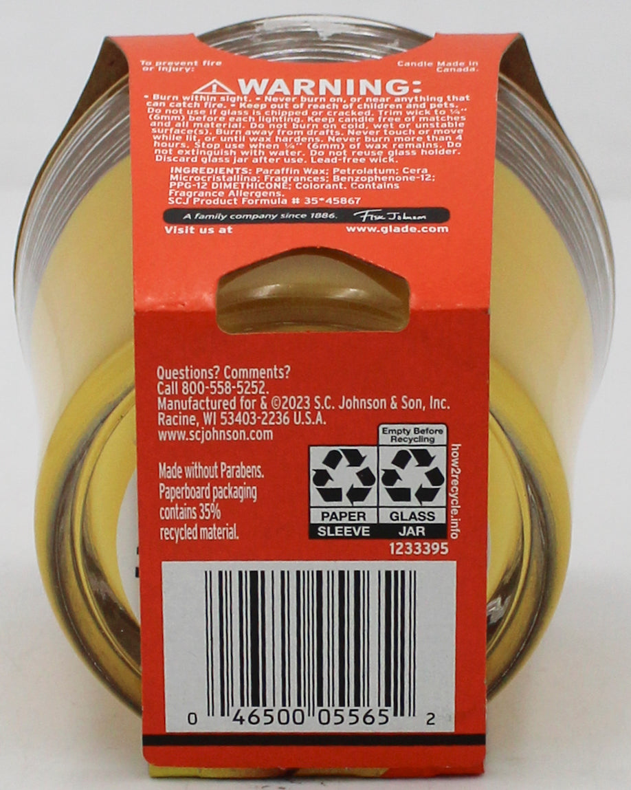 GLADE CANDLE MIGHTY MANGO 4.08oz US