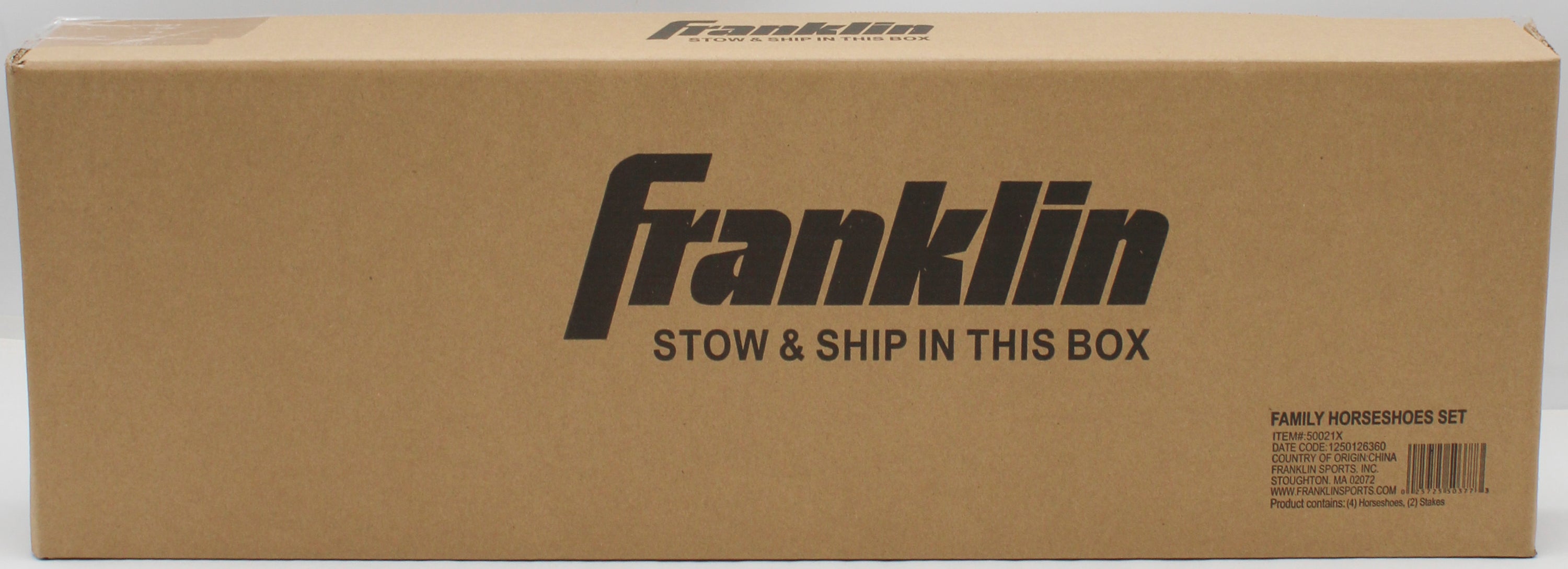 FRANKLIN FAMILY HORSESHOES SET