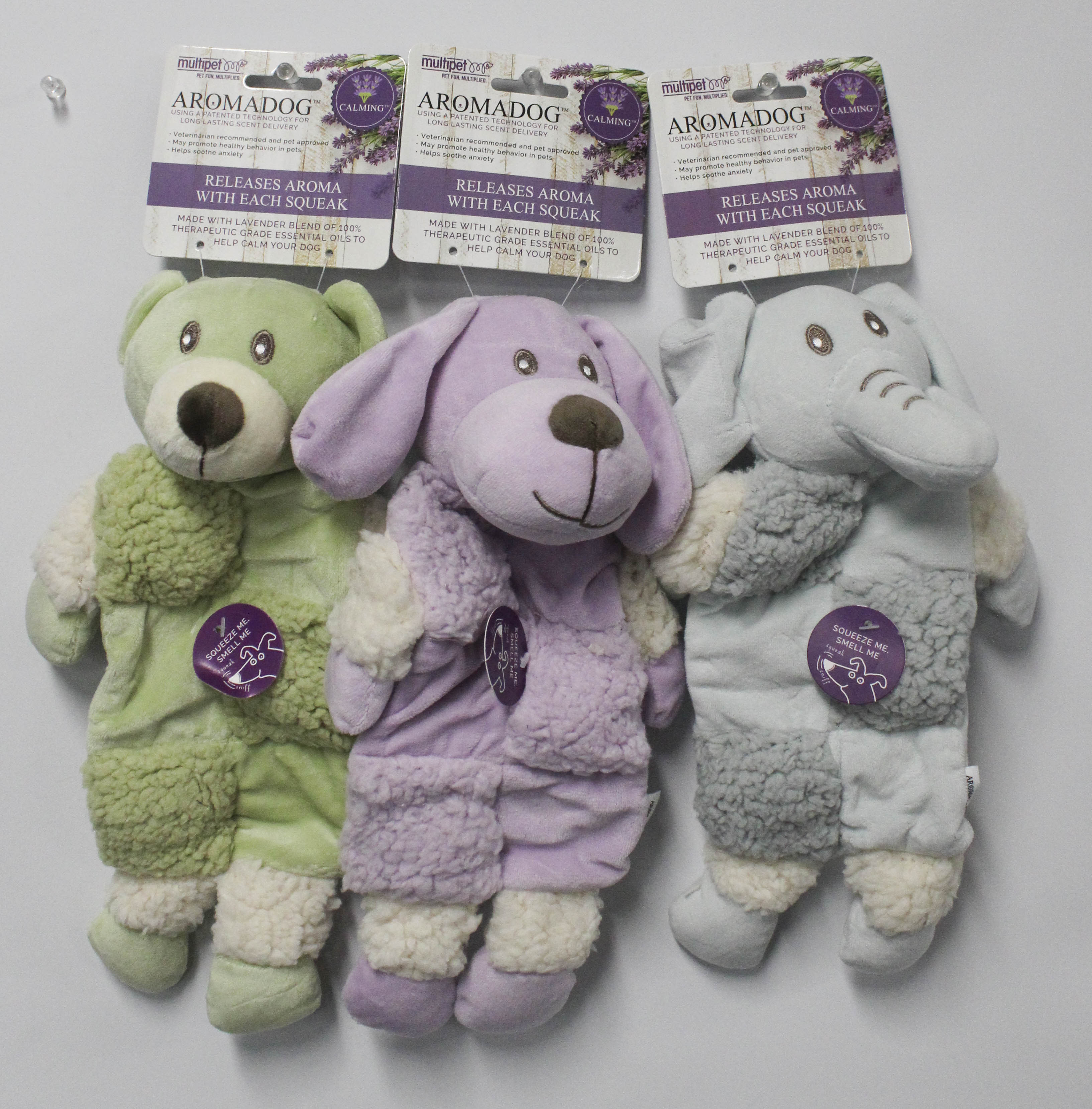 MULTIPET AROMADOG CALM FLEECE SQUEAKER