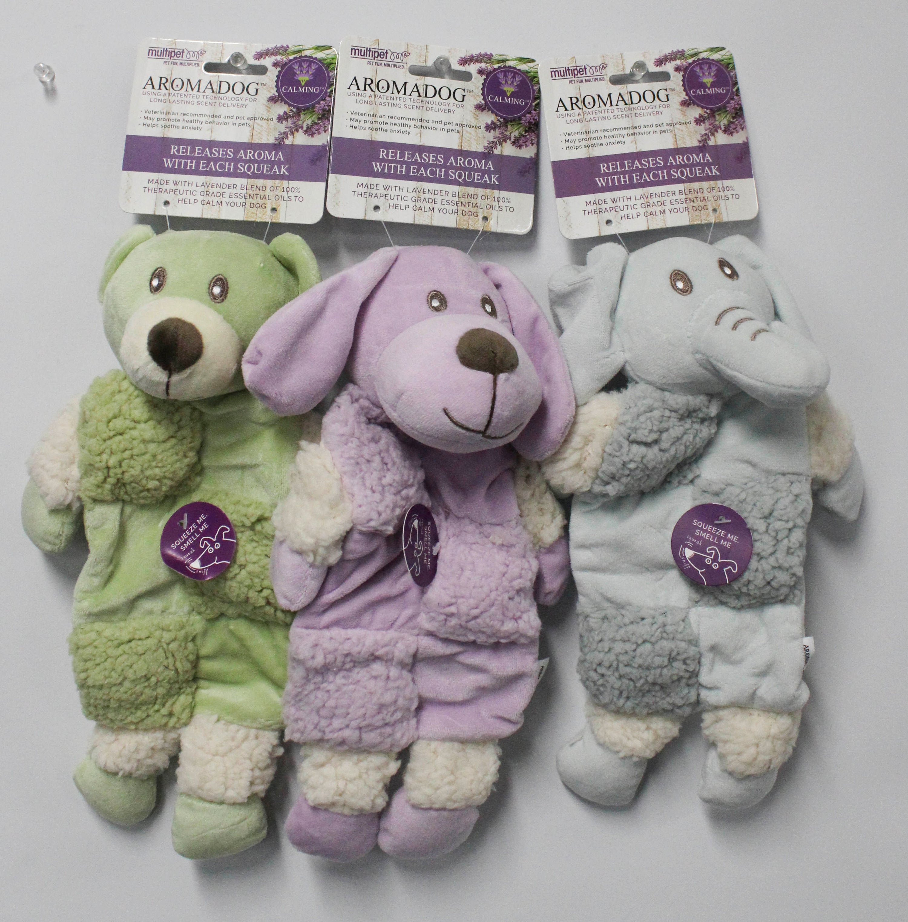 MULTIPET AROMADOG CALM FLEECE SQUEAKER