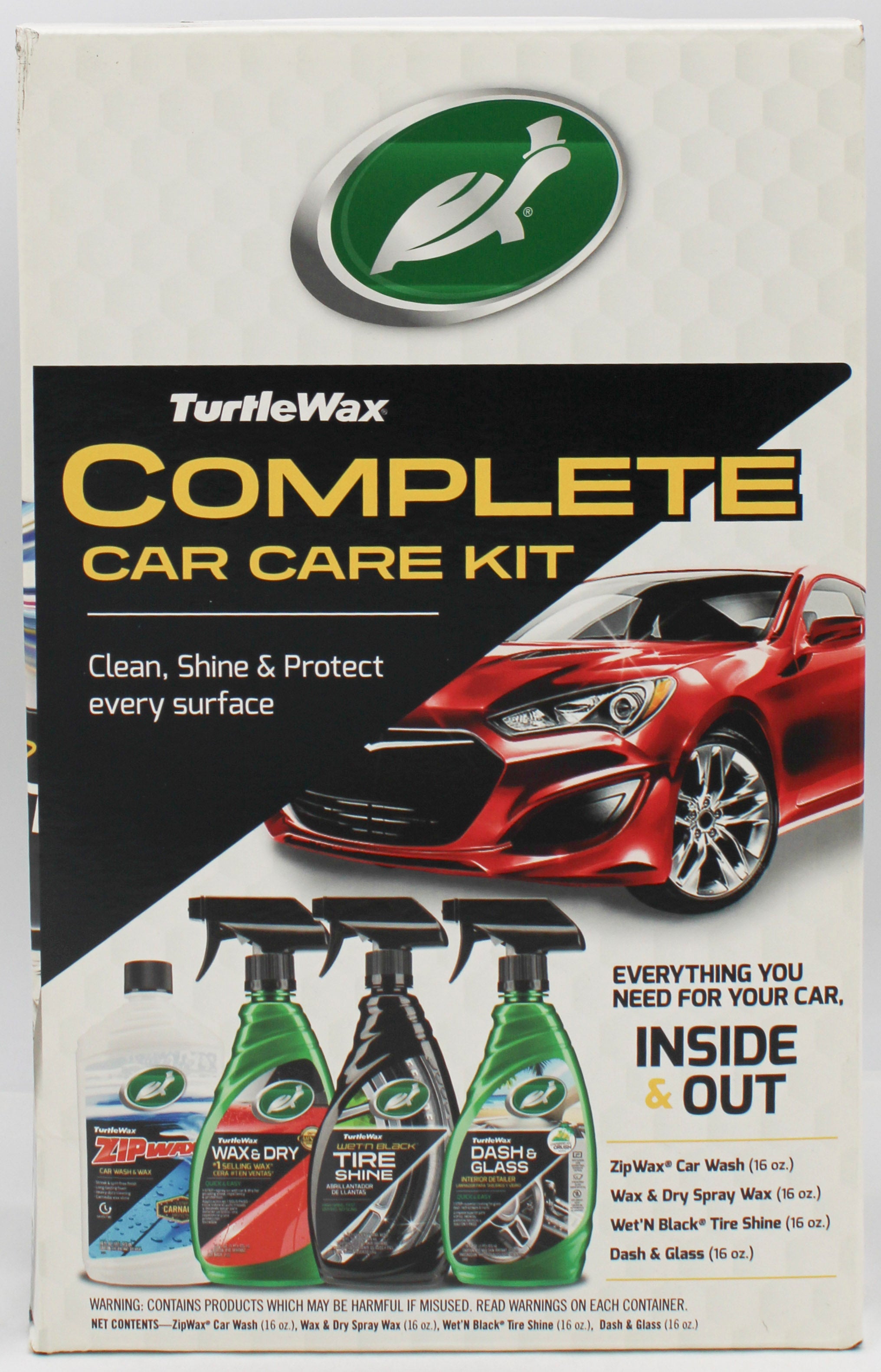 SP TURTLE WAX COMPLETE CAR CARE KIT
