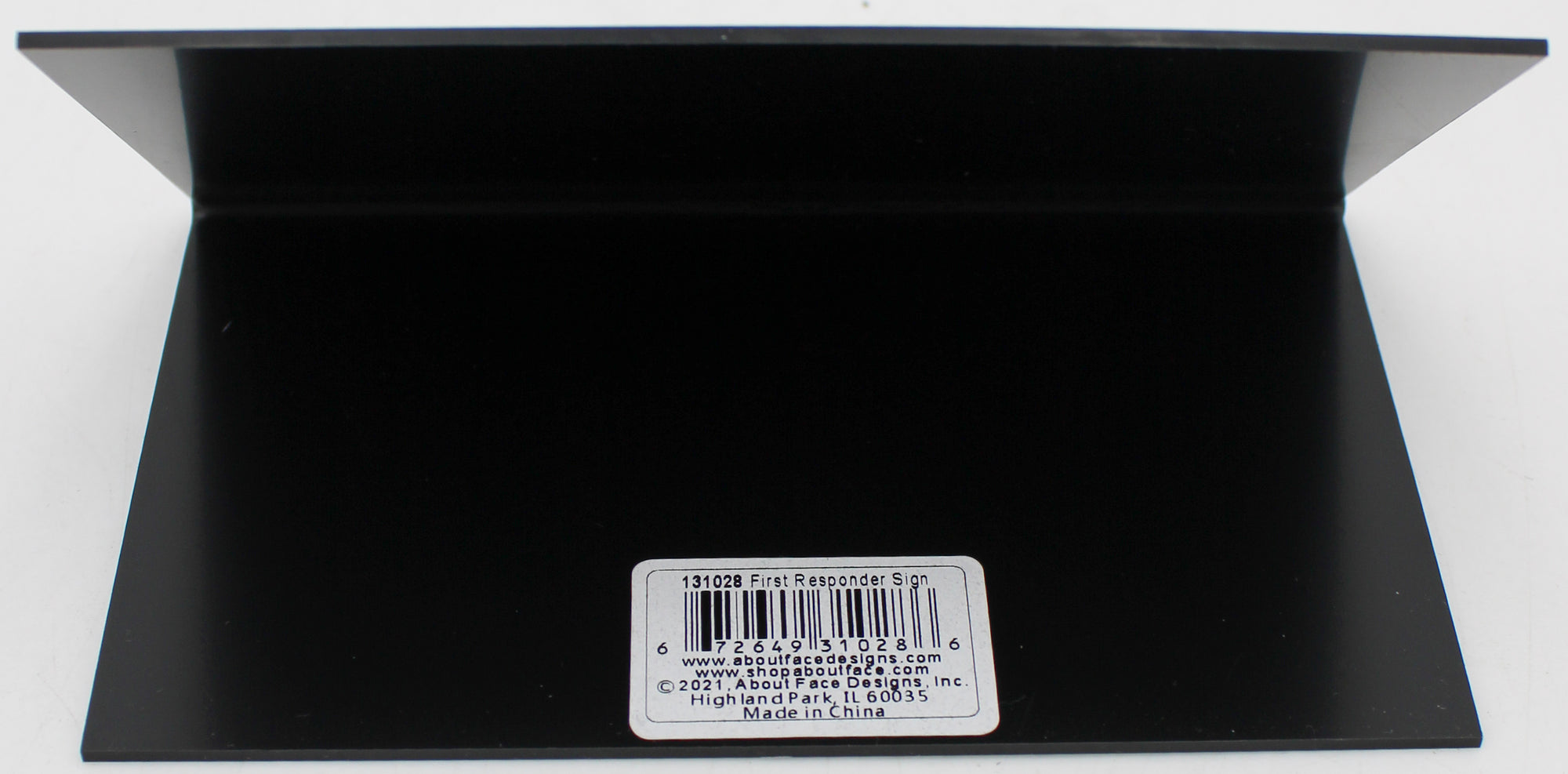 FIRST RESPONDER LARGE DESK SIGN