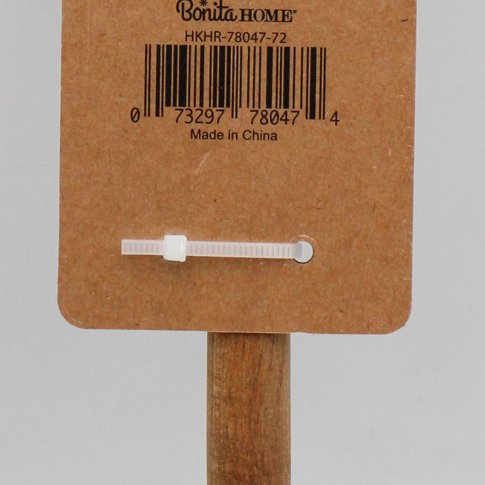 13in Acacia Spoon SS Handle