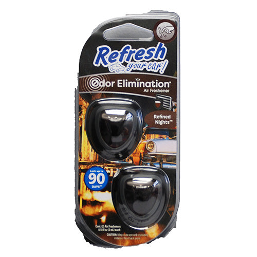 RYC AIR FRESHENER CLIPS 2PK-REFINED NIGHTS NI